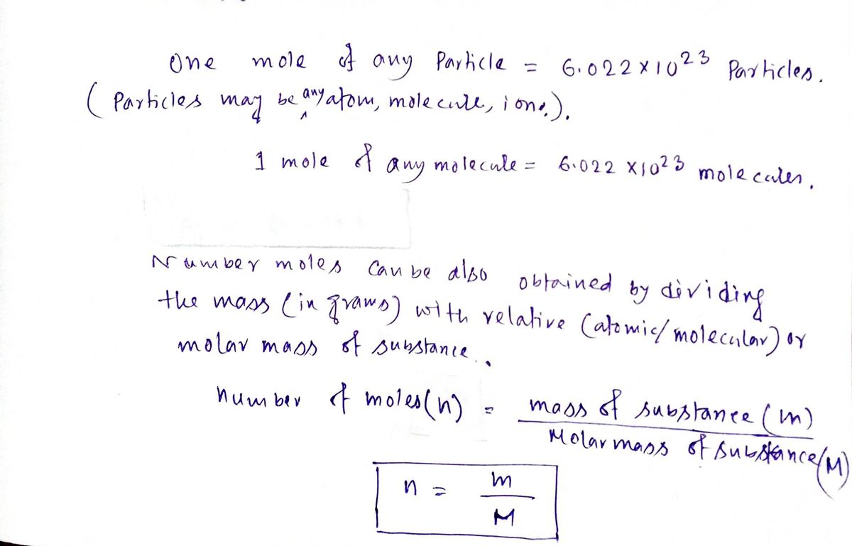 Chemistry homework question answer, step 1, image 1